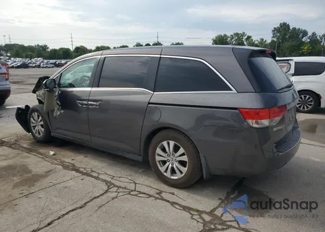 2014 Honda Odyssey Exl z USA, uszkodzony, nr VIN 5FNRL5H65EB133950